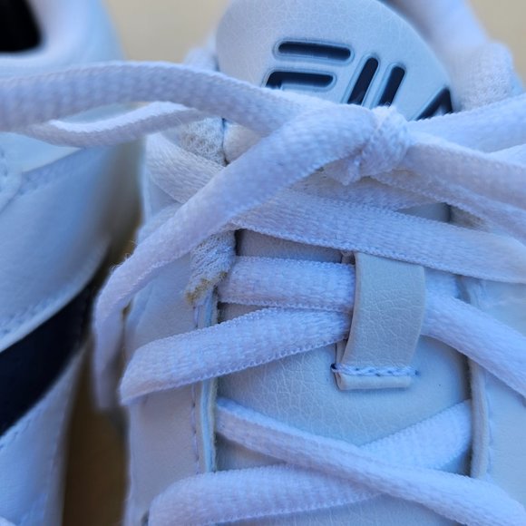 Fila Mens White Kalien T Motosport Lifestyle Casual And Fashion Sneakers Size 11 - Picture 5 of 13